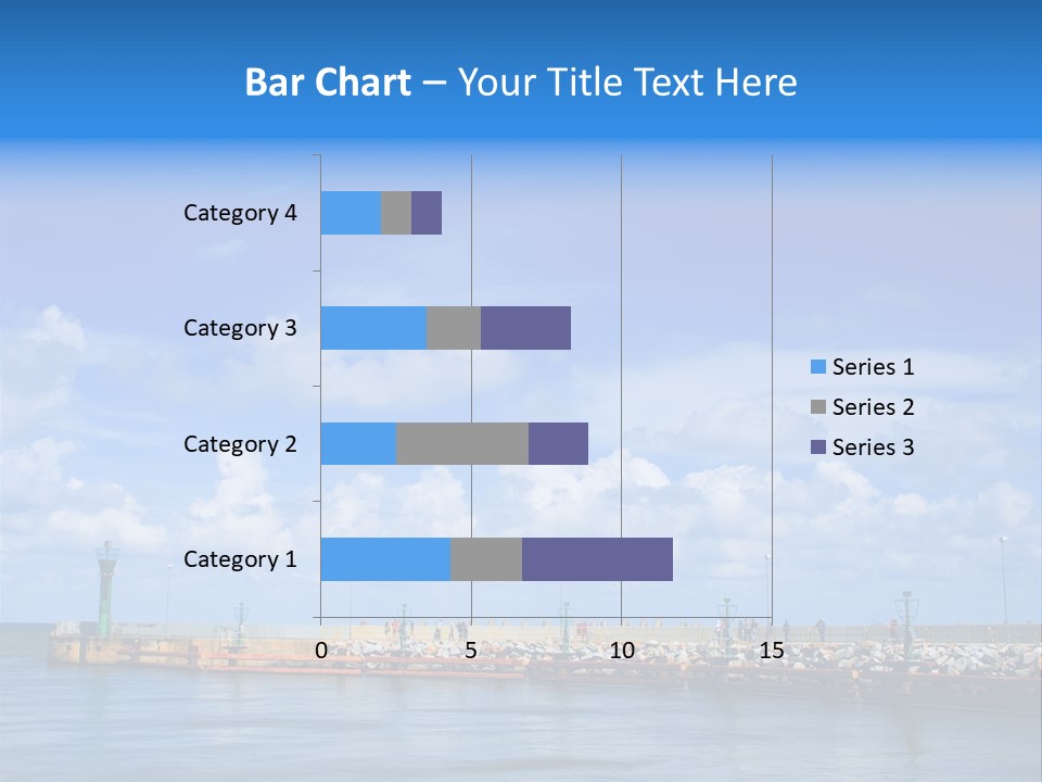 Posing One Action PowerPoint Template
