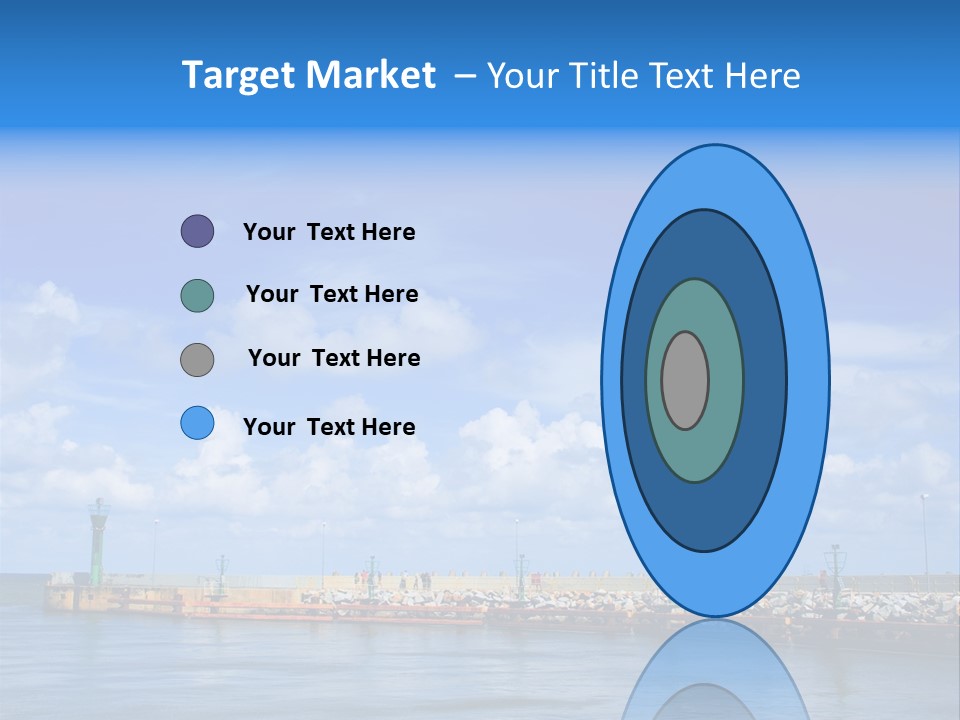 Posing One Action PowerPoint Template