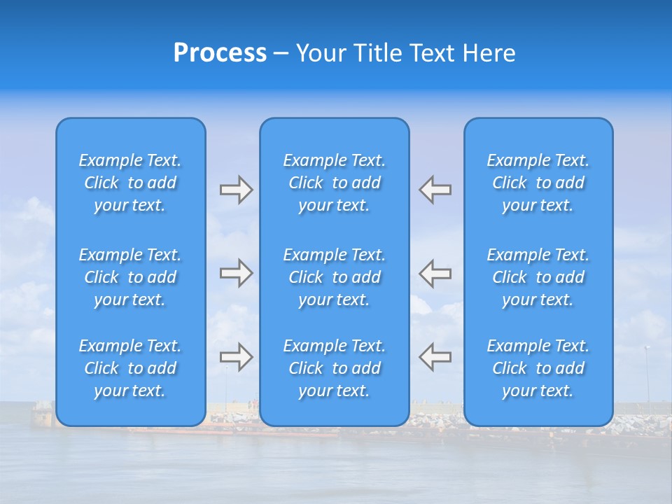Posing One Action PowerPoint Template