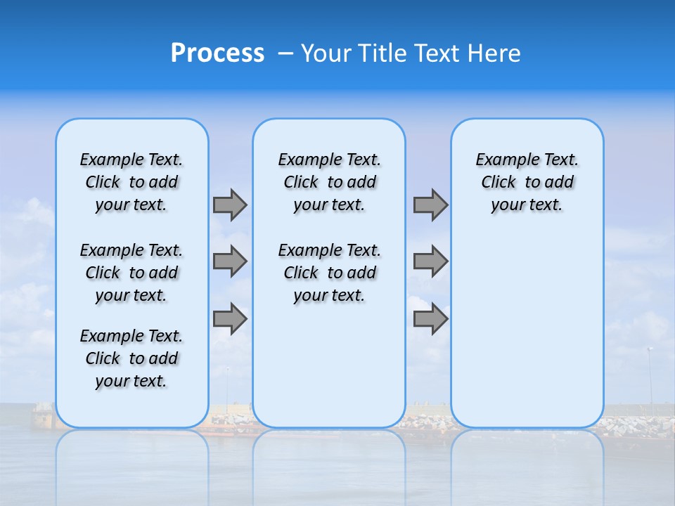 Posing One Action PowerPoint Template