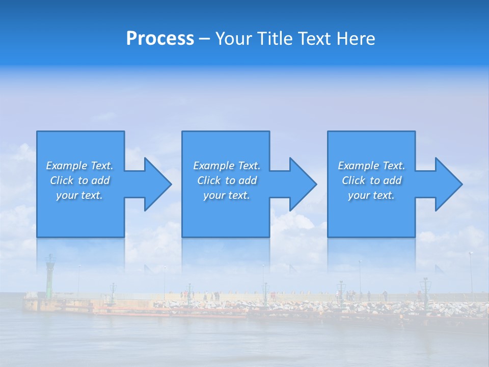 Posing One Action PowerPoint Template