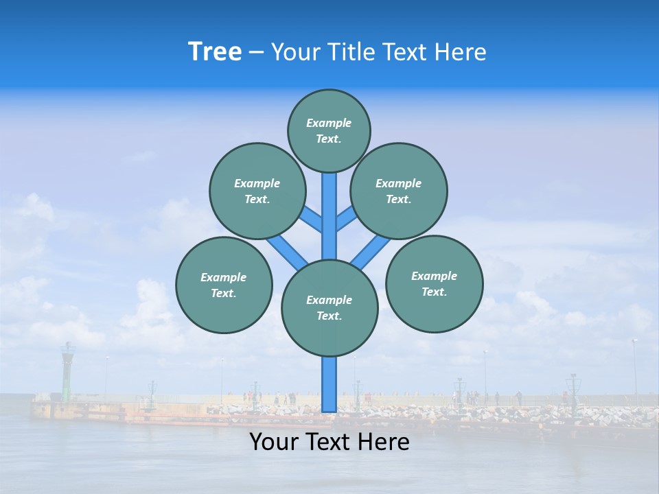 Posing One Action PowerPoint Template