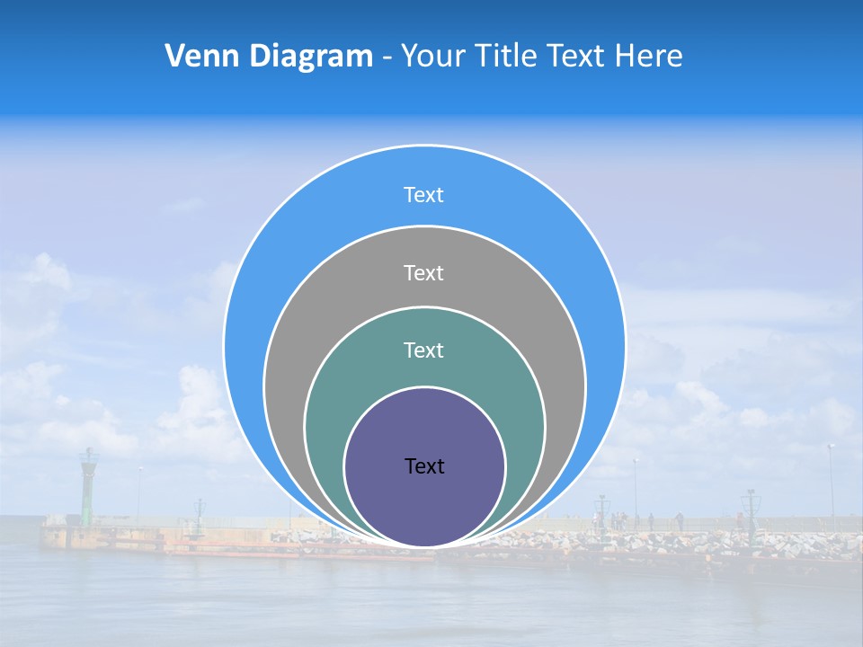Posing One Action PowerPoint Template