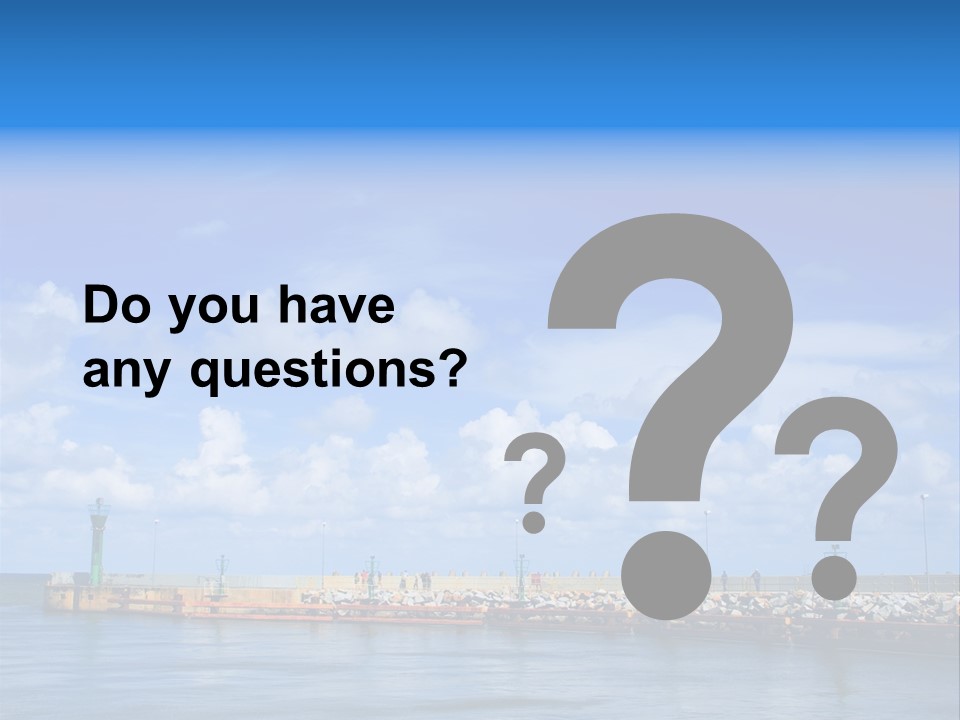 Posing One Action PowerPoint Template