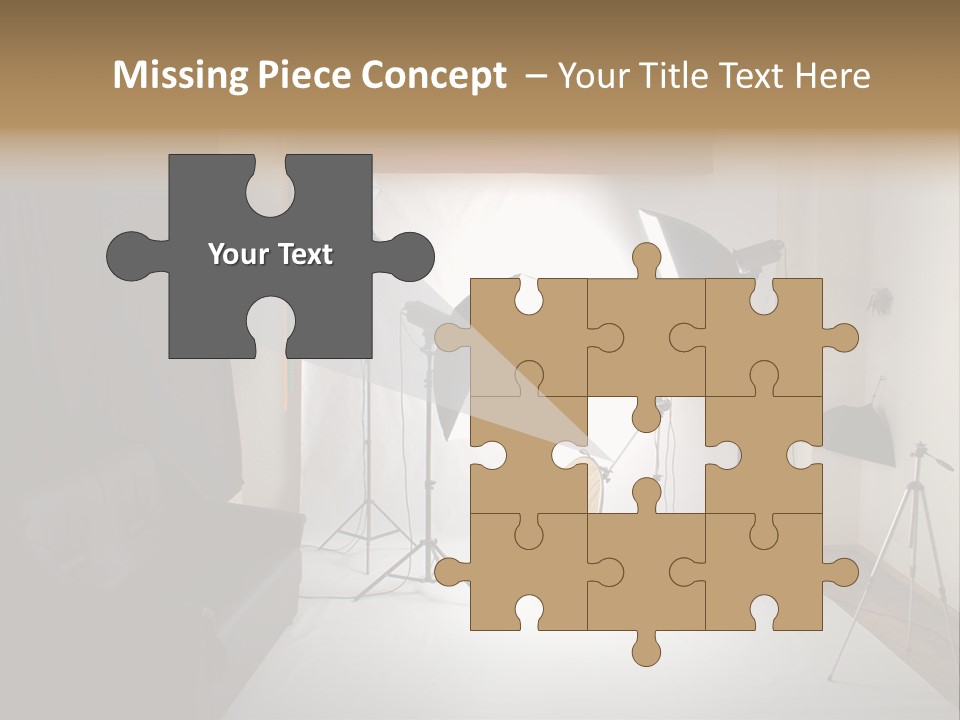 Copy Spotlight Strobe PowerPoint Template