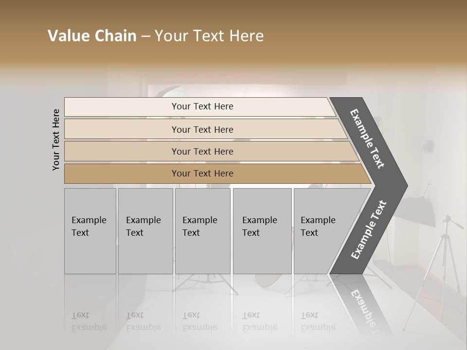 Copy Spotlight Strobe PowerPoint Template