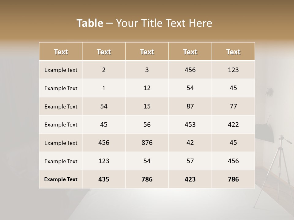 Copy Spotlight Strobe PowerPoint Template