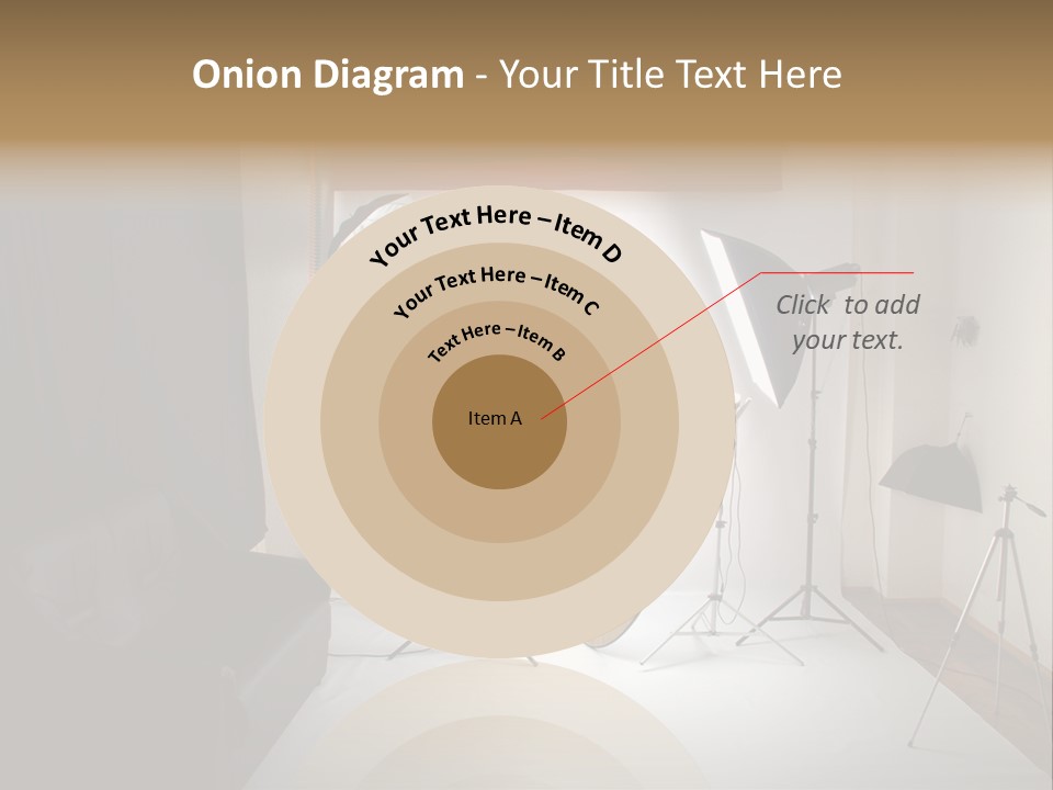 Copy Spotlight Strobe PowerPoint Template