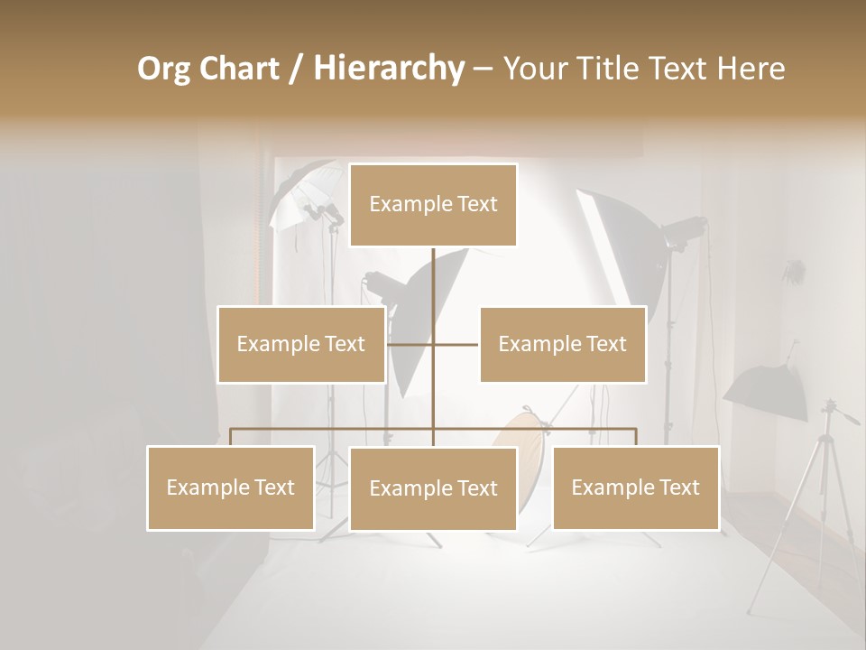 Copy Spotlight Strobe PowerPoint Template
