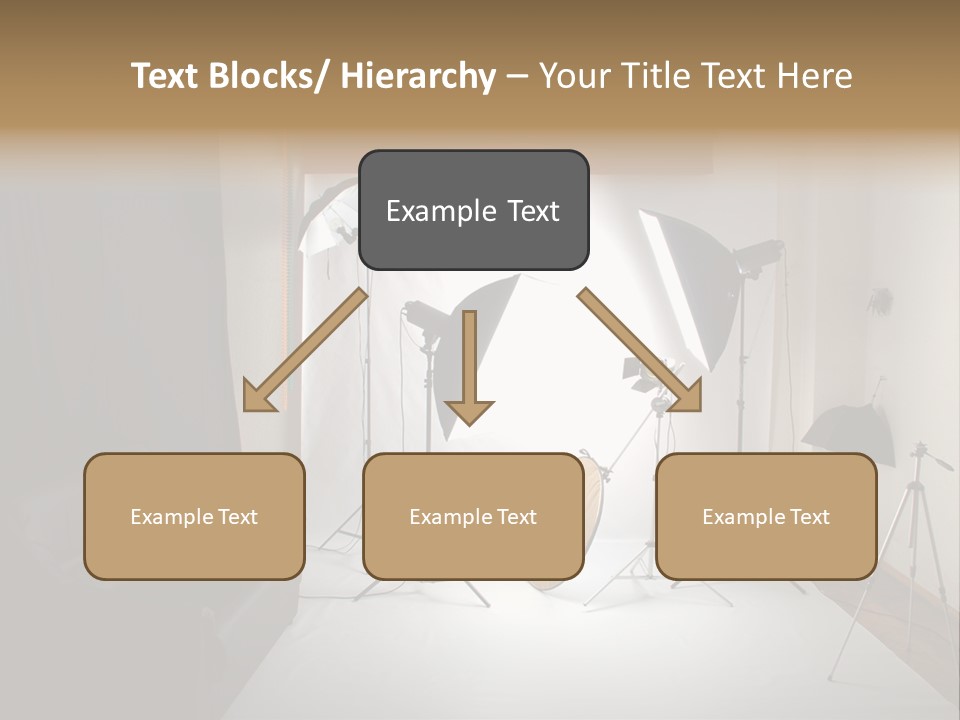 Copy Spotlight Strobe PowerPoint Template
