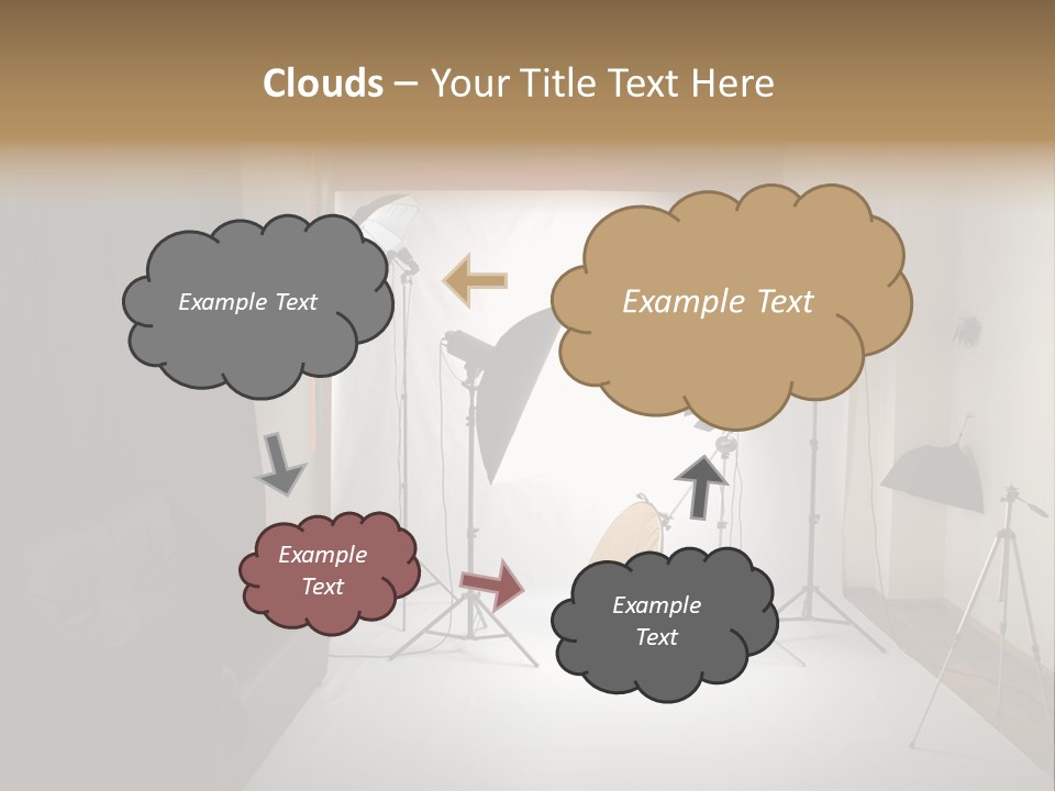 Copy Spotlight Strobe PowerPoint Template
