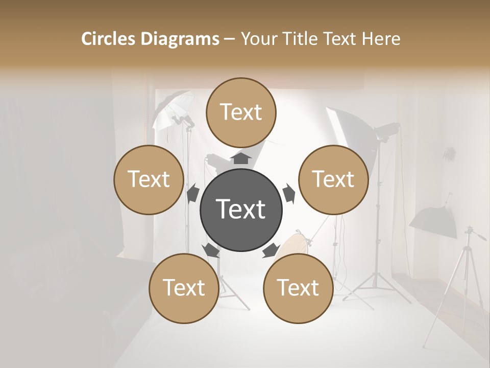 Copy Spotlight Strobe PowerPoint Template