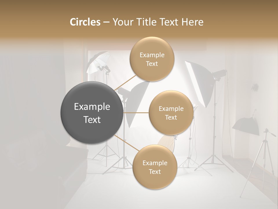 Copy Spotlight Strobe PowerPoint Template