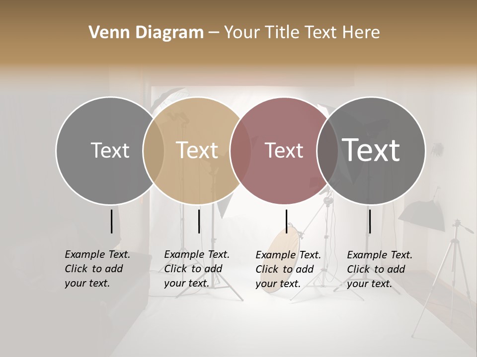 Copy Spotlight Strobe PowerPoint Template