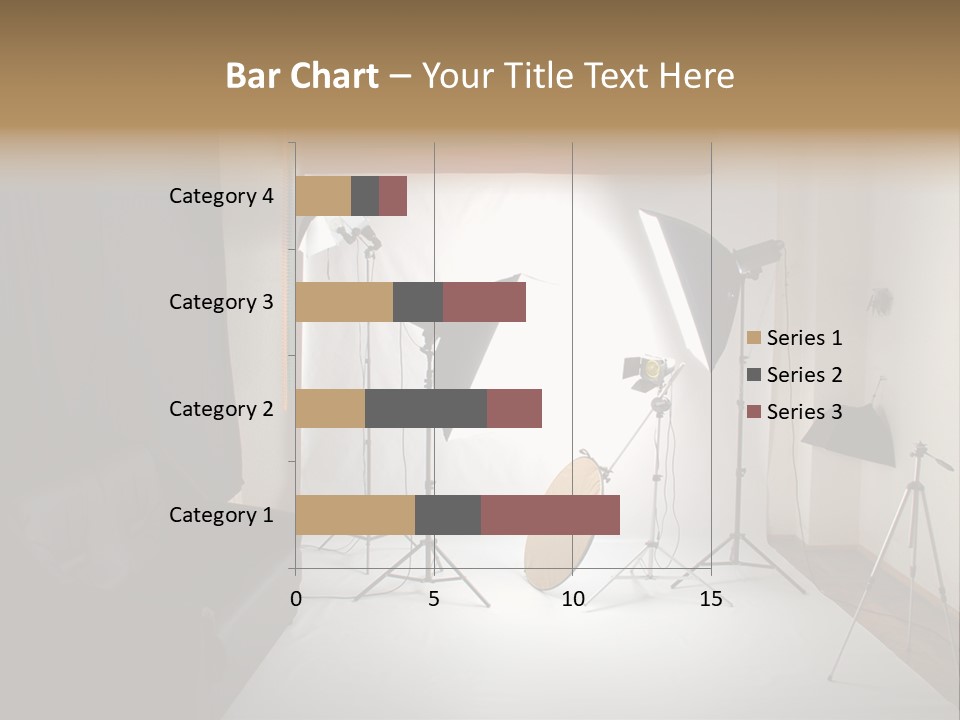 Copy Spotlight Strobe PowerPoint Template