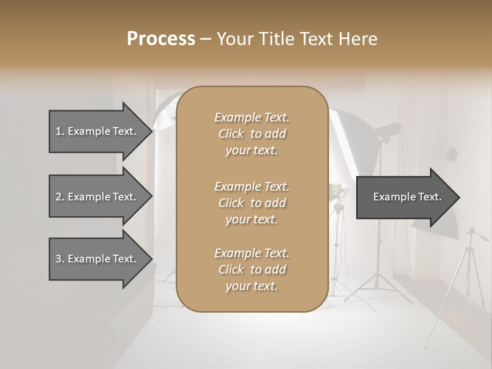 Copy Spotlight Strobe PowerPoint Template