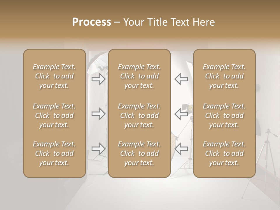 Copy Spotlight Strobe PowerPoint Template