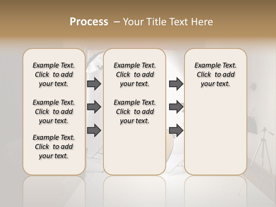 Copy Spotlight Strobe PowerPoint Template
