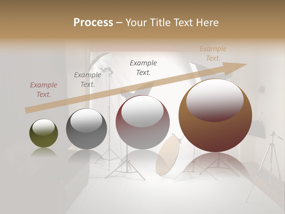 Copy Spotlight Strobe PowerPoint Template