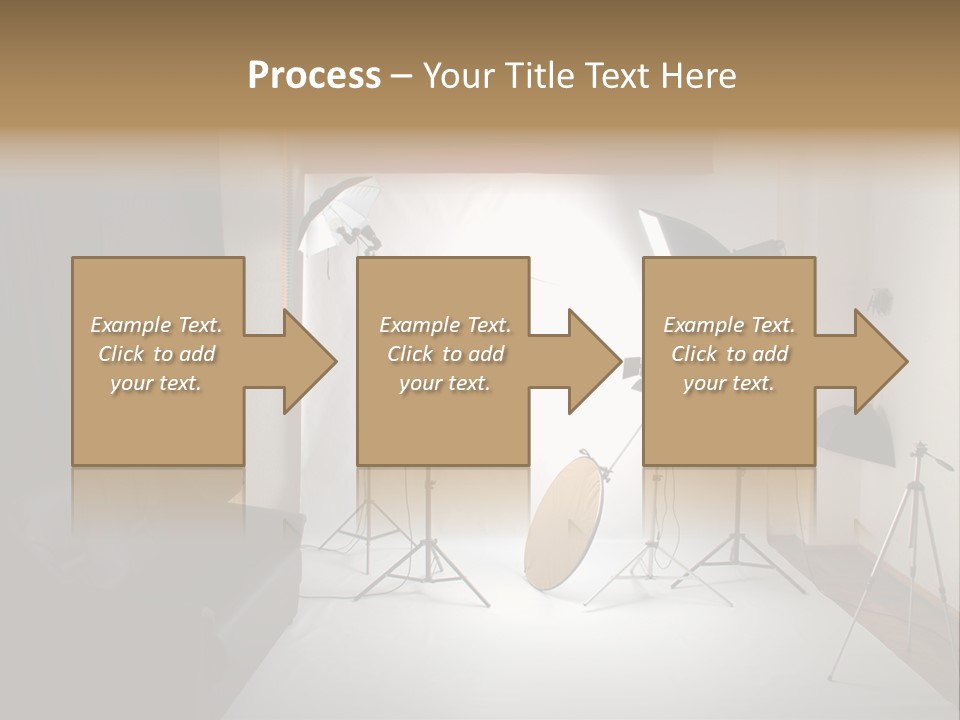 Copy Spotlight Strobe PowerPoint Template
