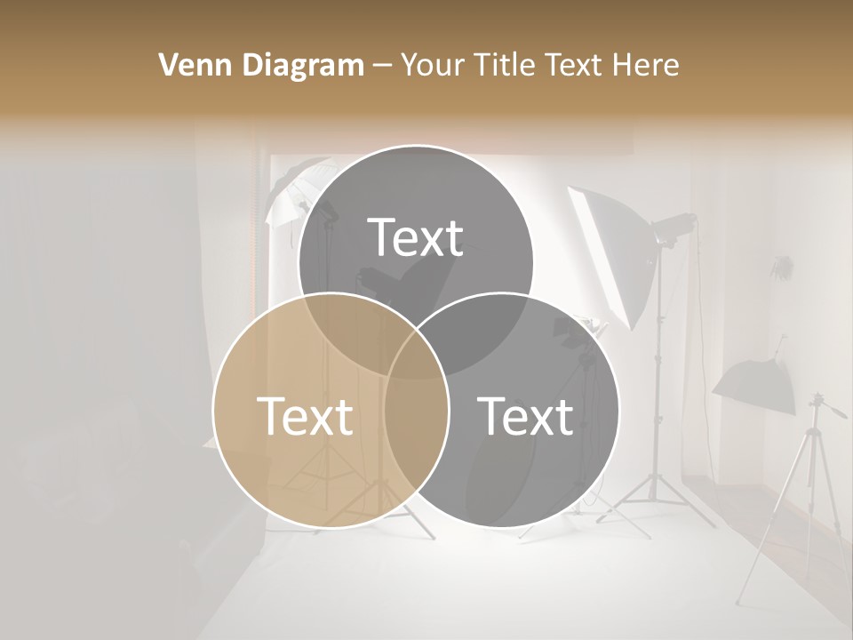 Copy Spotlight Strobe PowerPoint Template