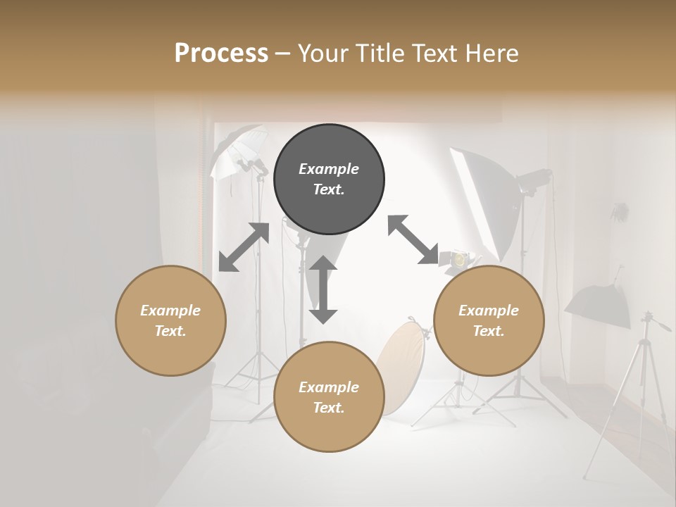 Copy Spotlight Strobe PowerPoint Template