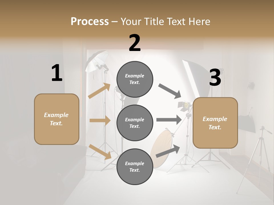 Copy Spotlight Strobe PowerPoint Template