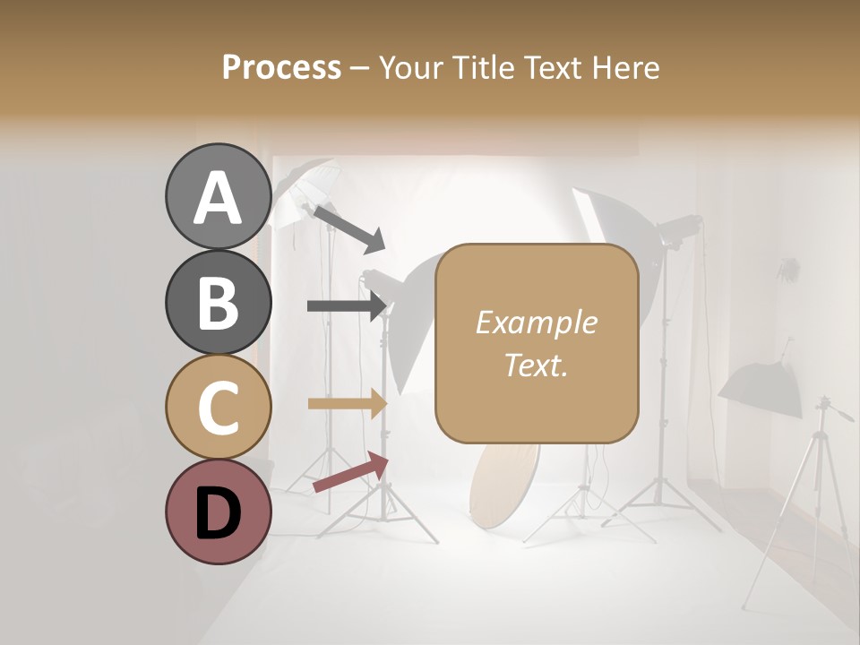 Copy Spotlight Strobe PowerPoint Template