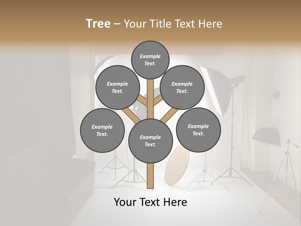 Copy Spotlight Strobe PowerPoint Template