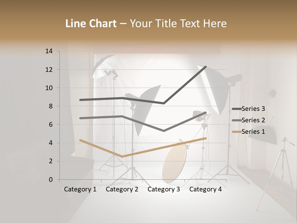 Copy Spotlight Strobe PowerPoint Template