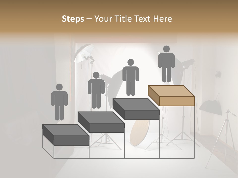 Copy Spotlight Strobe PowerPoint Template