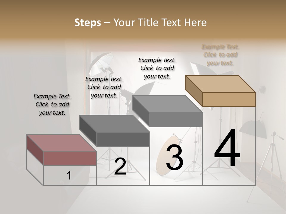 Copy Spotlight Strobe PowerPoint Template