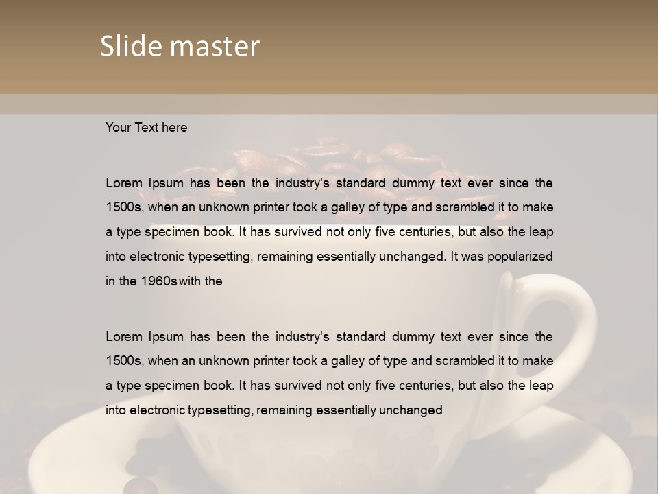 Beige Full Morning PowerPoint Template