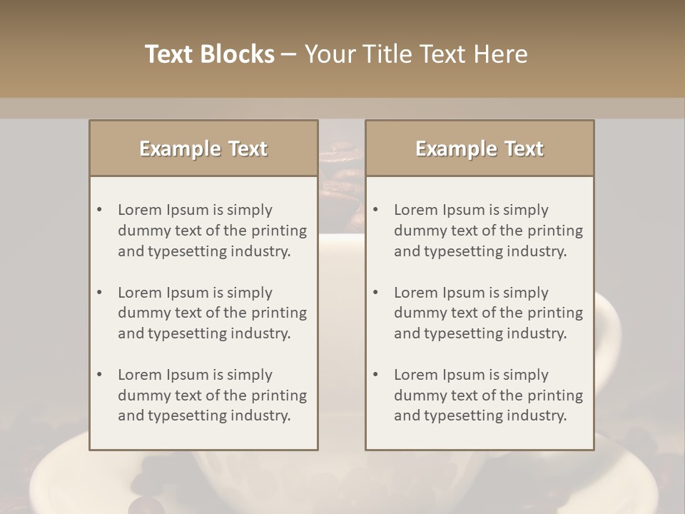 Beige Full Morning PowerPoint Template