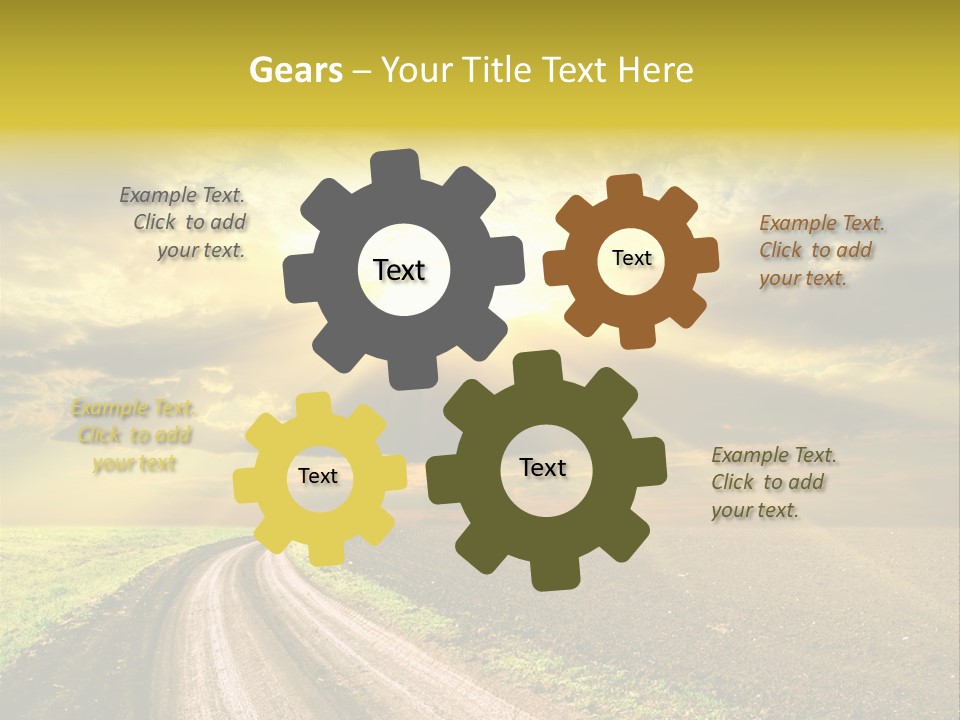 Bread Autumn Gold PowerPoint Template