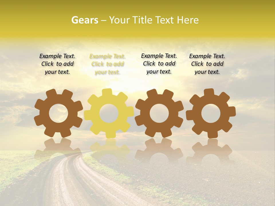 Bread Autumn Gold PowerPoint Template