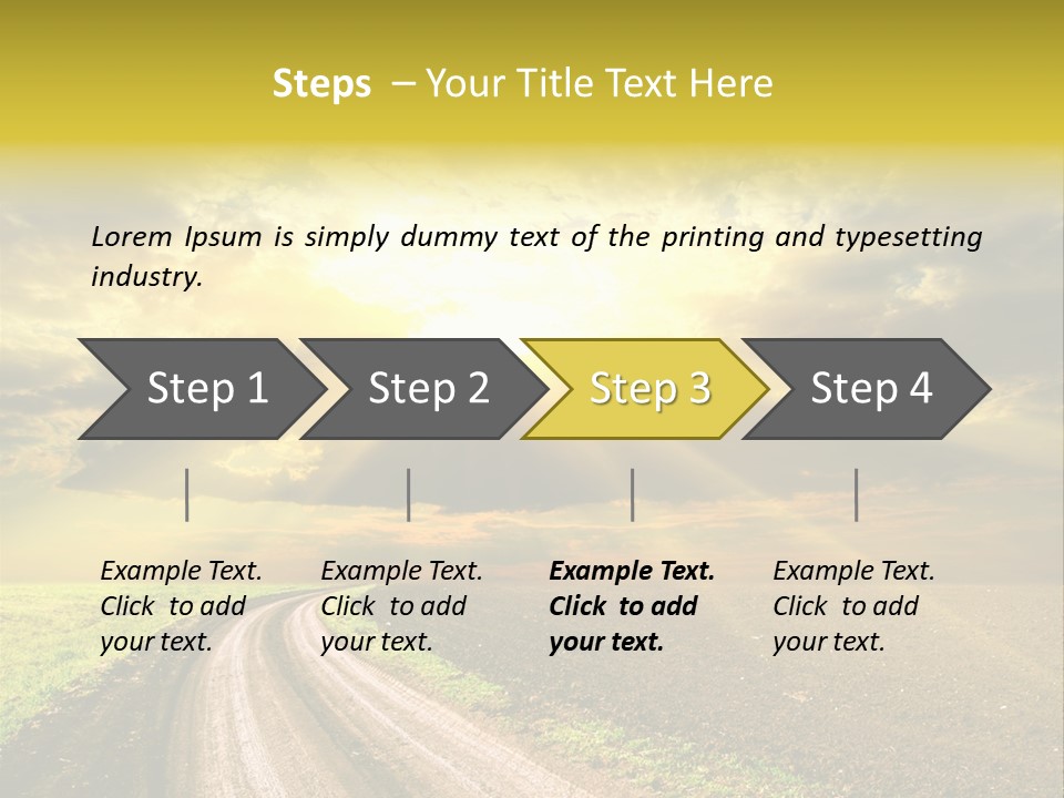 Bread Autumn Gold PowerPoint Template