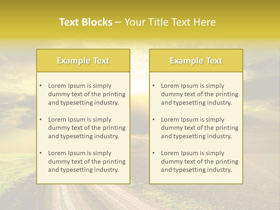 Bread Autumn Gold PowerPoint Template