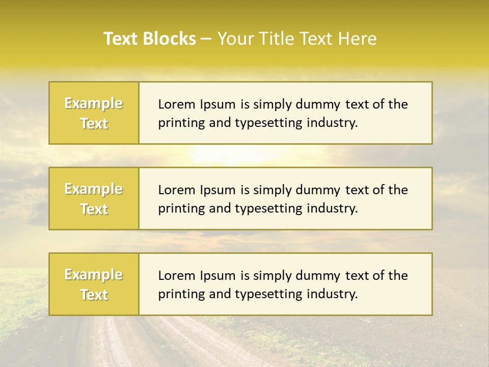 Bread Autumn Gold PowerPoint Template