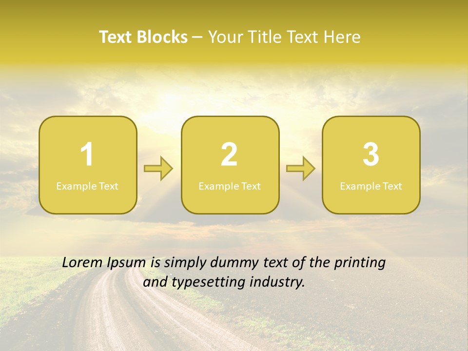 Bread Autumn Gold PowerPoint Template