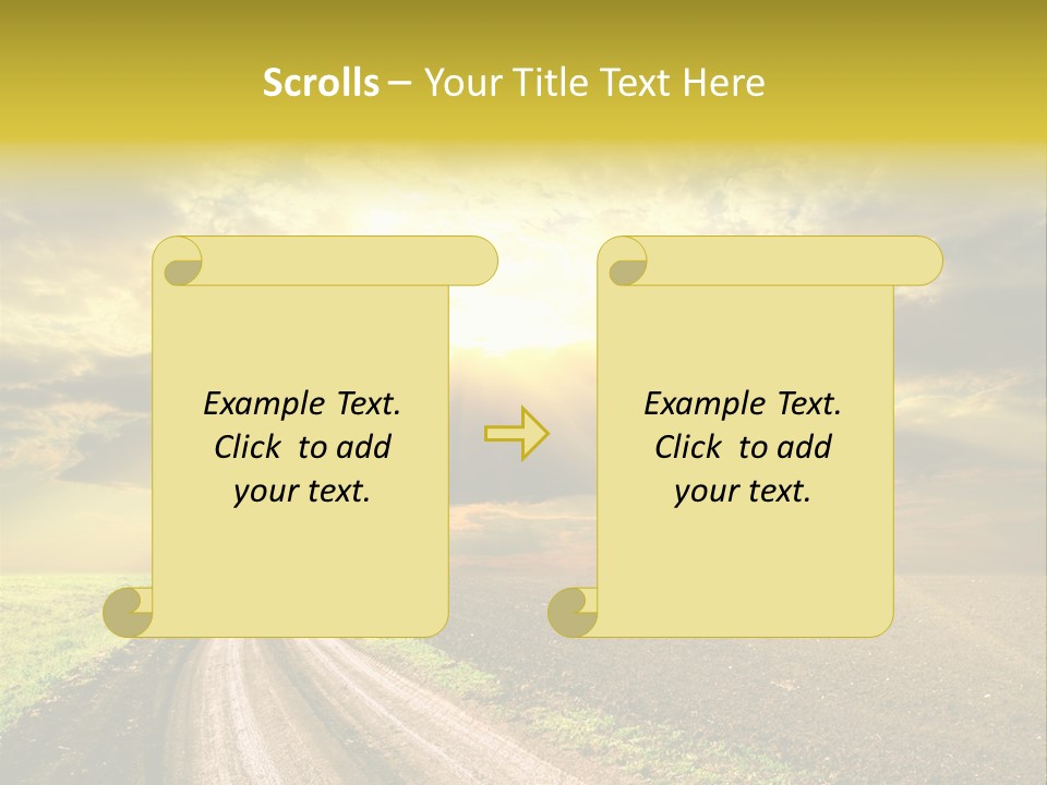 Bread Autumn Gold PowerPoint Template