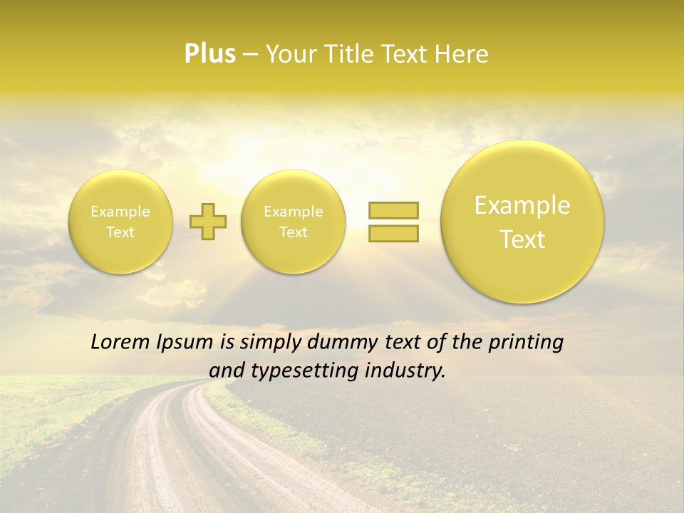 Bread Autumn Gold PowerPoint Template