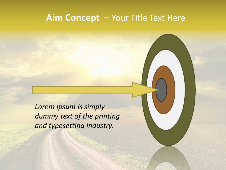 Bread Autumn Gold PowerPoint Template