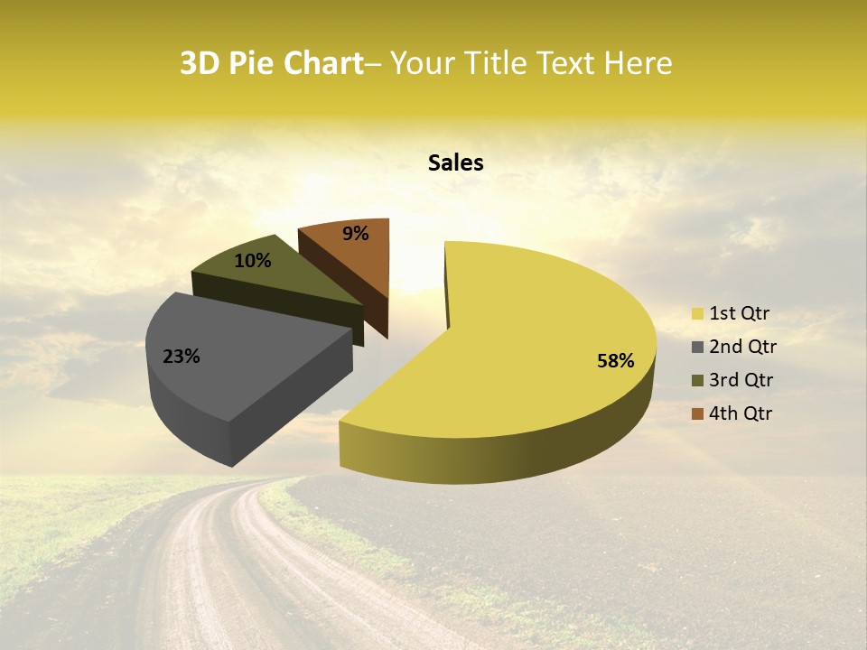 Bread Autumn Gold PowerPoint Template