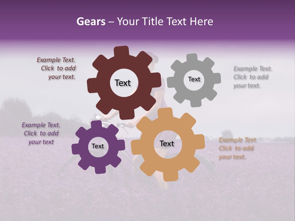 Lit People Back PowerPoint Template