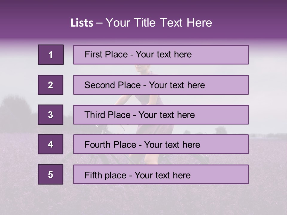 Lit People Back PowerPoint Template