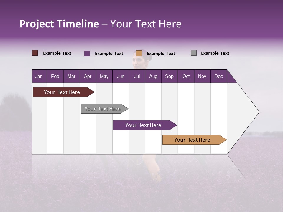 Lit People Back PowerPoint Template