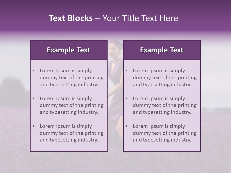 Lit People Back PowerPoint Template