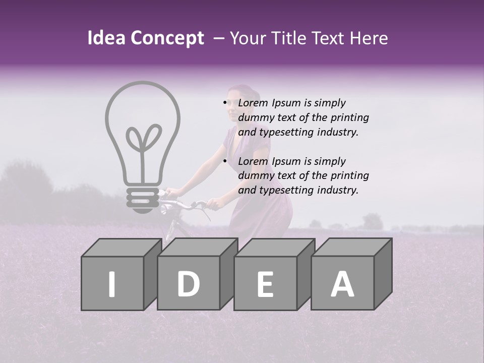 Lit People Back PowerPoint Template