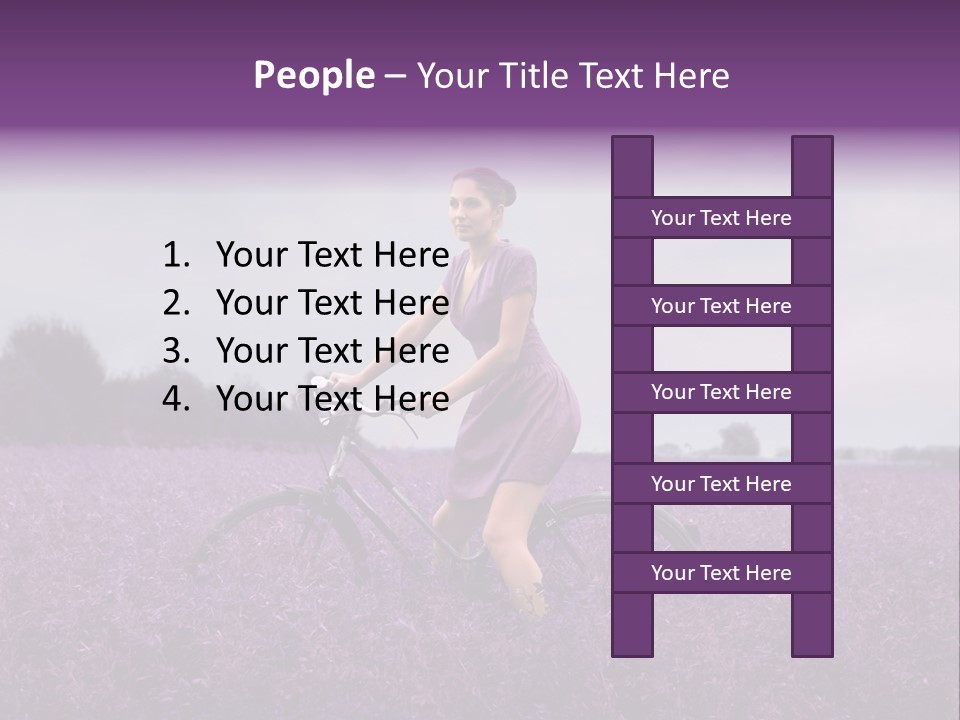 Lit People Back PowerPoint Template
